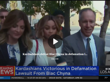 Jury rules in favor of the Kardashians in Blac Chyna's defamation lawsuit